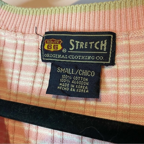 Vintage Route 66 Barbie Core Button Up Cardigan - Picture 4 of 6